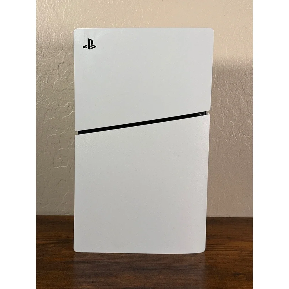 Sony PlayStation 5 PS5 Slim Disc Console CFI-2015 2 Controllers 2 Games Bundle